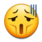 Tired Face emoji on Samsung